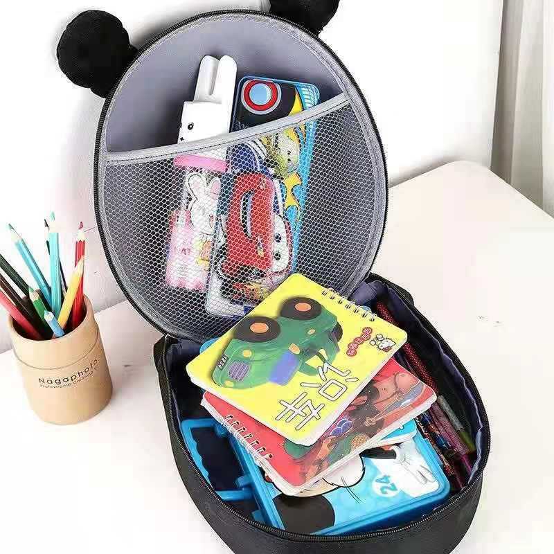 حقيبة ميكي ميني ماوس جديدة من Disney حقيبة مدرسية للأطفال الصغار حقيبة ظهر للبنات الصغار عليها رسوم كارتونية خنفساء