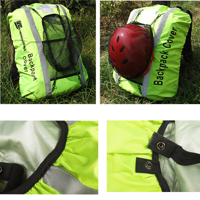 Wodoodporny plecak odblaskowy pokrowiec przeciwdeszczowy rower rowerowy Camping plecak turystyczny odporny na kurz