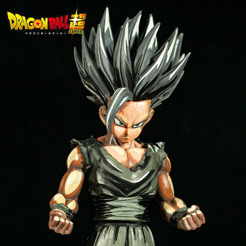Figuras de acción de Dragon Ball hechas a mano, Goku, Vegeta, Gohan, Ross, regalo periférico, adornos, modelo de muñeca de edición limitada, modelo de anime hecho a mano