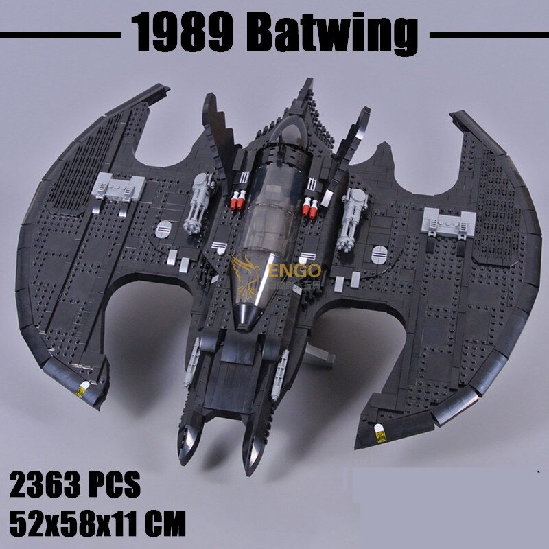 1989 البهلوان Batmobile باتوينغ باتمان اللبنات مجموعة لعبة