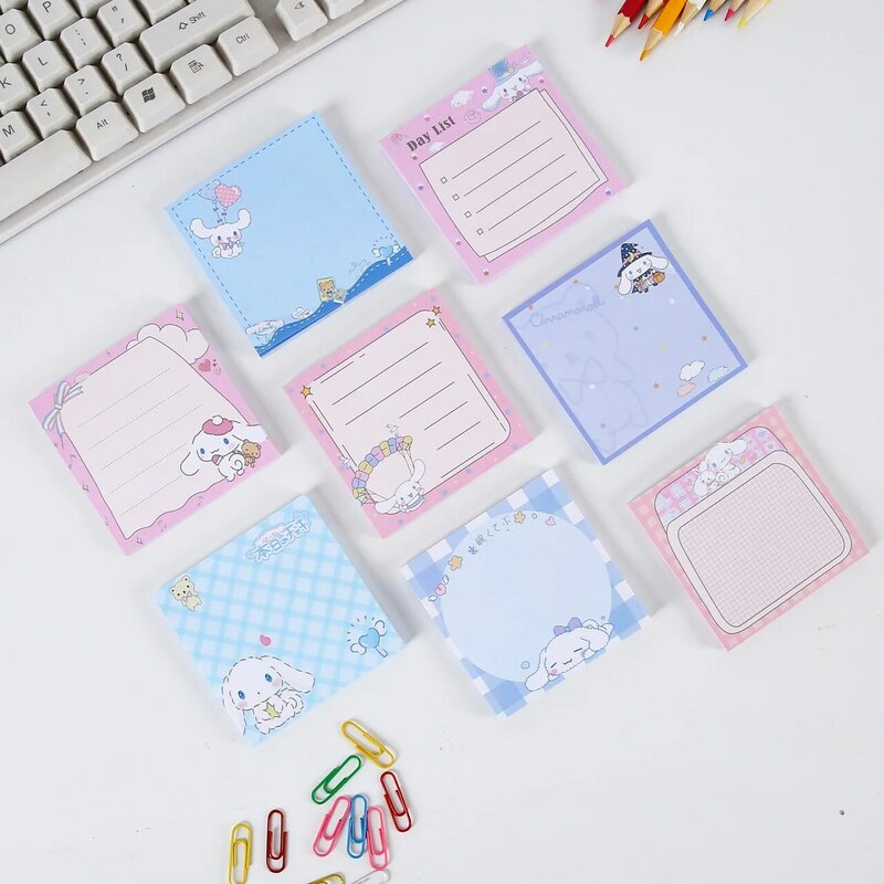 Notepad Cartoon Memo Pad Korean Cute Rabbit Color Sticky Notes Japanese Student Stickers Message School Office Plan Tag Notebook