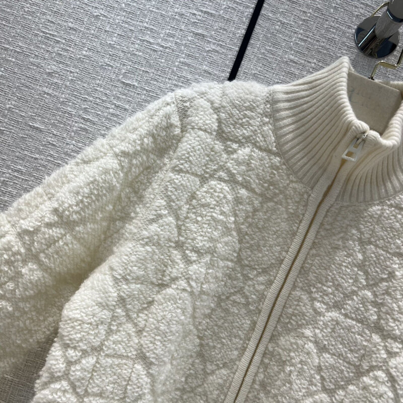 2022fw outono inverno nova jaqueta feminina de alta qualidade cashmere casaco feminino chique casual outerwear