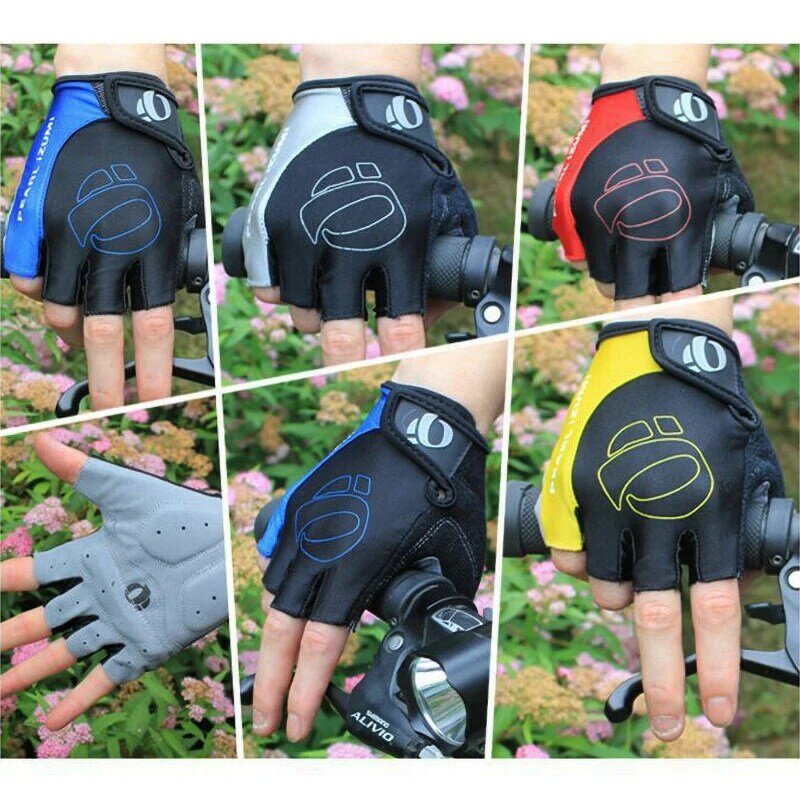 Gants de vélo demi-doigt pour hommes et femmes, pour cyclisme, gymnastique, Fitness, vtt, sans doigts, pour vélo de route, pêche, moto, 2022