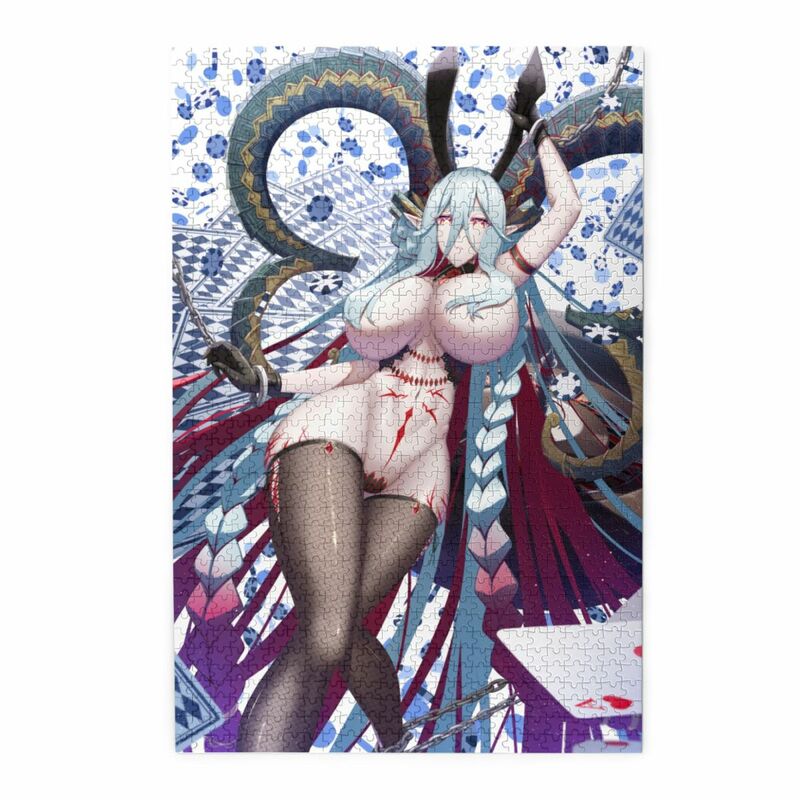 Аниме головоломка Fate Grand Order постер картина 1000 штук головоломка для фотоигрушки Hentai сексуальный Merch декор комнаты