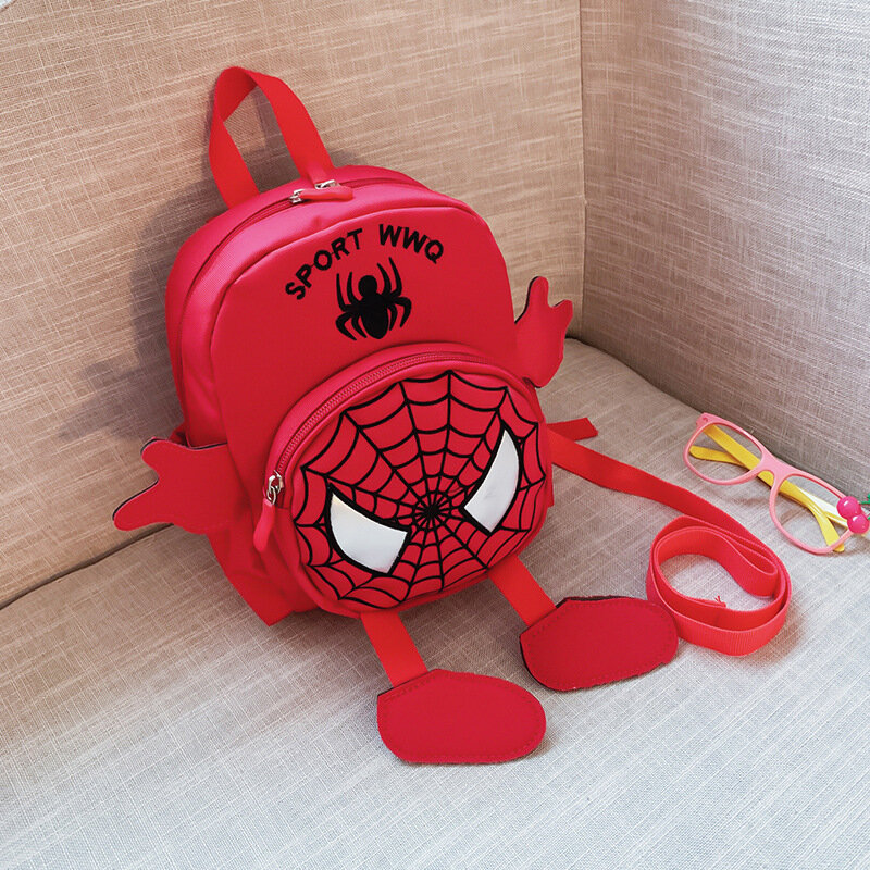 Disney 2022 novo homem-aranha mochila infantil marvel vingadores anime personagem homem-aranha jardim de infância mochila