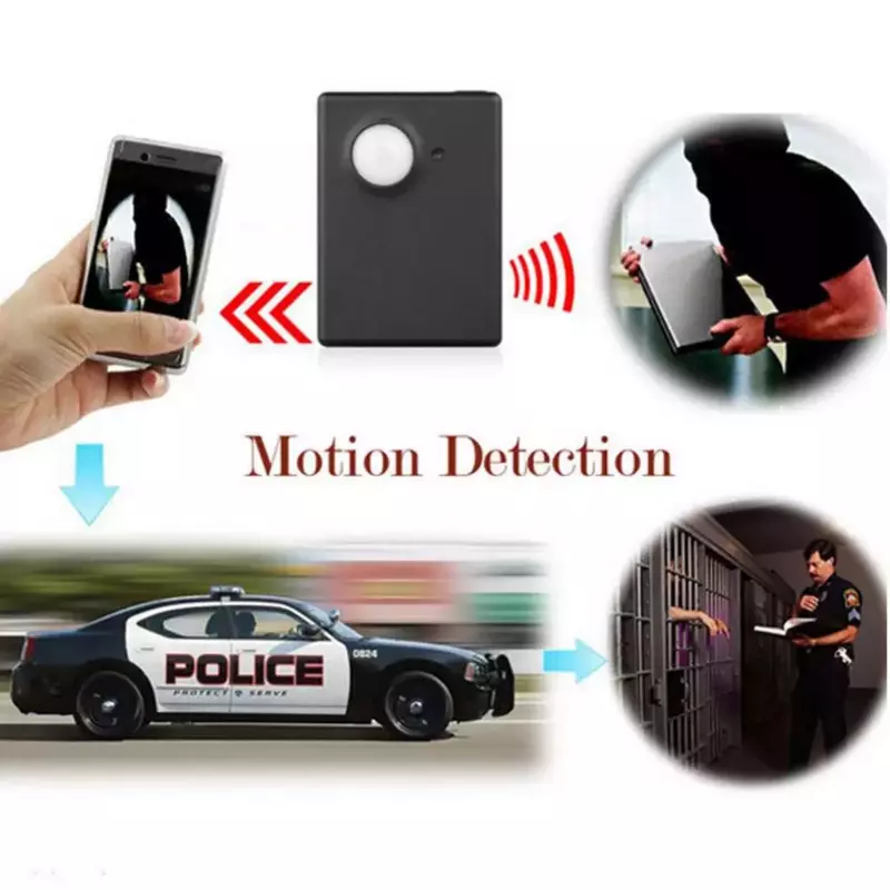 X9009 SMS MMS GSM Infrared Anti-theft PIR Motion Sensor Alarm with High Clarity Camera