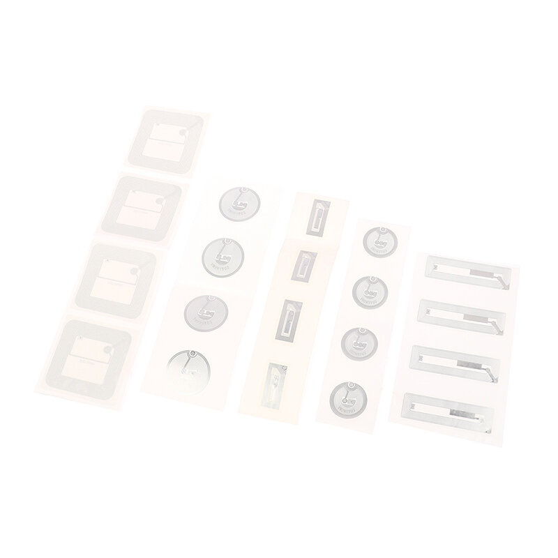 Étiquette électronique RFID réinscriptible, puce Fudan F08, Dallas C50, 13.56MHz UID, 13.56MHz, 10 pièces