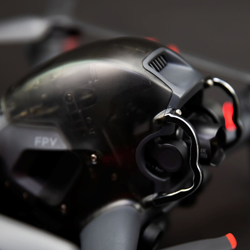 Gimbal Bumper untuk DJI FPV Combo Drone Gimbal Kamera Atas Perlindungan Bar Perlindungan Bar Anti-tabrakan Aluminium Paduan Aksesori