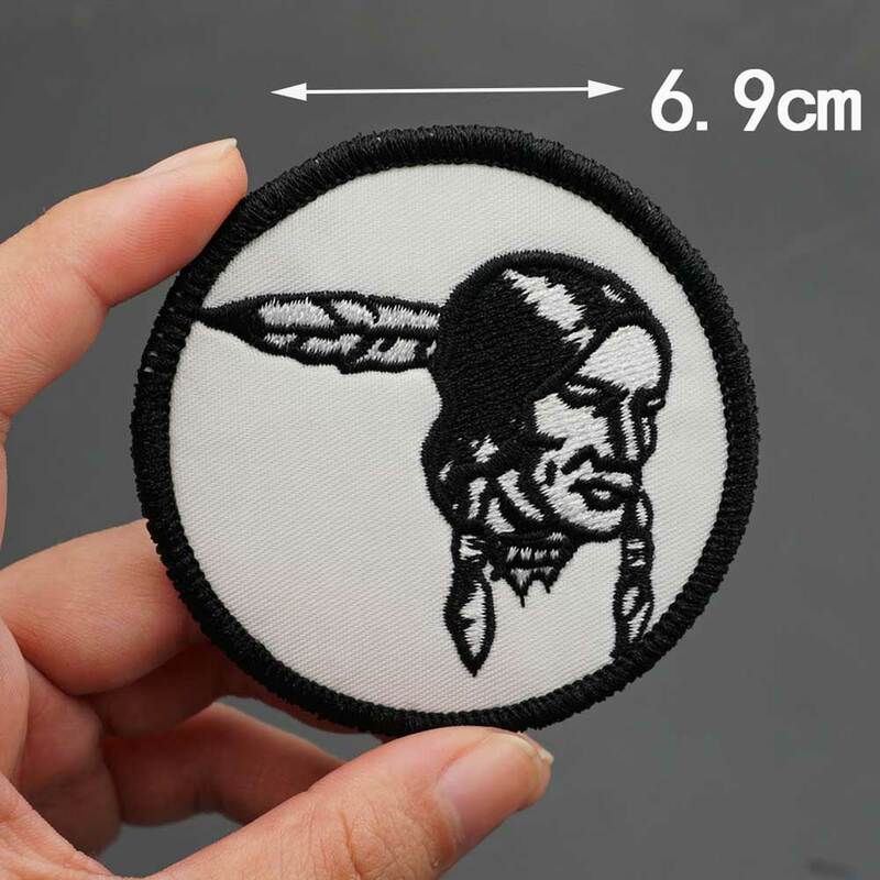 Freedom Eagle Embroidery Patches For Clothing Sticker On Clothes with hook backing