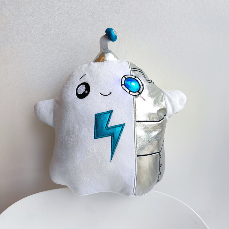 Lankybox-juguete de peluche de 20-35cm, juguete mecánico con luz, Thicc, tiburón, Cyborg, Boxy, Robot de dibujos animados, muñeca Kawaii, regalo para niños