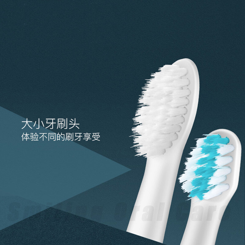 4PCS Electric Replacement Toothbrush Heads For Panasonic DM71/DM61/DM712/DM31/PDM7 Vacuum Soft DuPont Nozzle Smart Brush Heads