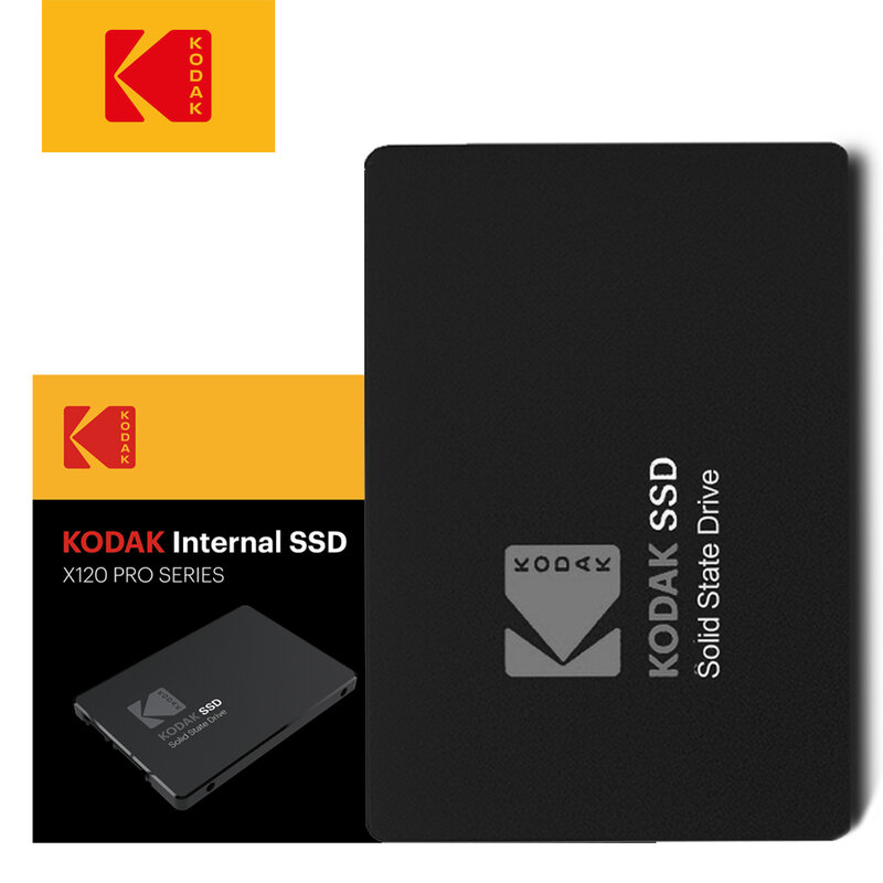 Kodak-disco duro interno para ordenador portátil y de escritorio, unidad de estado sólido SSD de 1TB, SATA3, 120GB, 240GB, 480GB, 960GB, 128GB, 256GB, 512GB, HDD