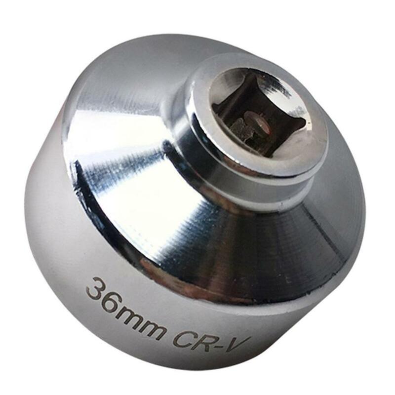 36mm motor chave de óleo métrica baixo filtro de óleo chave soquete remover caixa canister para ferramentas manuais z9s1
