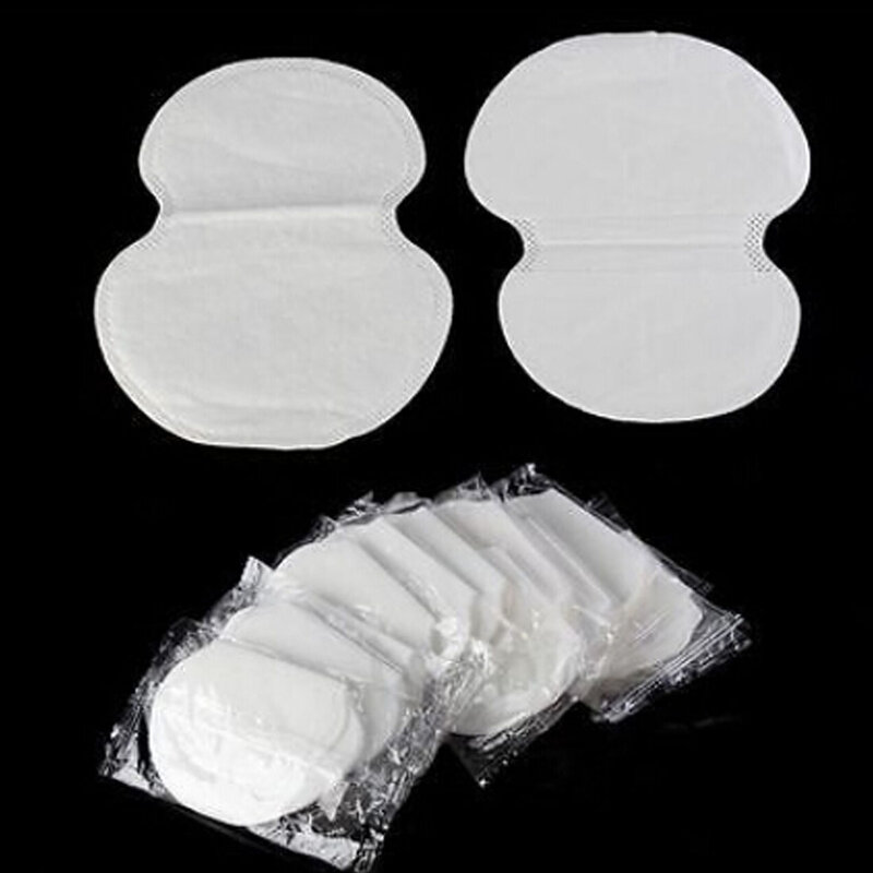 LEKOFO-almohadillas para el sudor en forma de camiseta de 10/30/50 piezas, ropa lavable, almohadillas de transpiración para el cuidado de las axilas, almohadilla absorbente para el sudor, desodorante