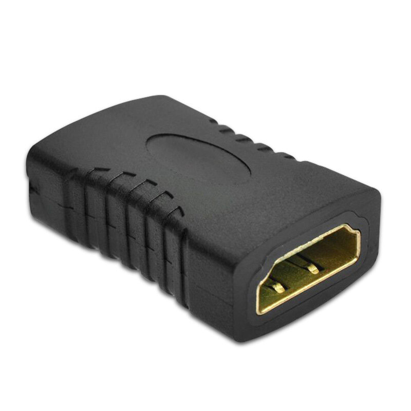 For 1080P Extension Adapter Converter HDTV-compatible To HDTV-compatible Female To Female Connector Extender Cable Coupler