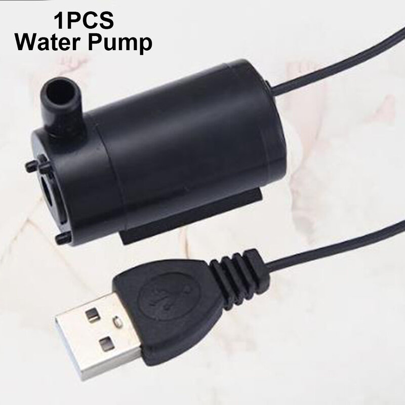 Pompa acqua piccola pompa acqua anfibia sommergibile a bassa pressione USB 5V per acquari fontane ugelli sistemi idroponici