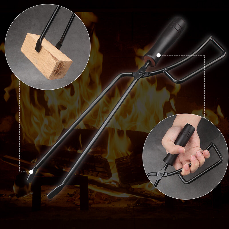 Convenient BBQ Tools Stainless Steel Scissors Type Grilled Food Clip Barbecue Accessories Portable Tongs Outdoor Gadget Fire
