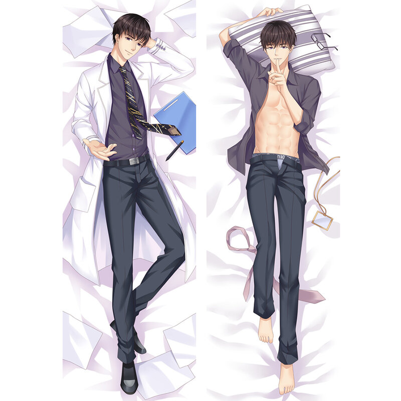 Mr Love: Queen's Choice Dakimakura Cover lusen Cool Man anime funda de almohada decorativa para abrazar el cuerpo