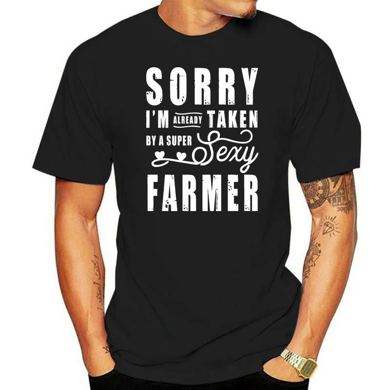Camiseta de Farmer sorry I take hot para hombre, camiseta estampada, camisetas