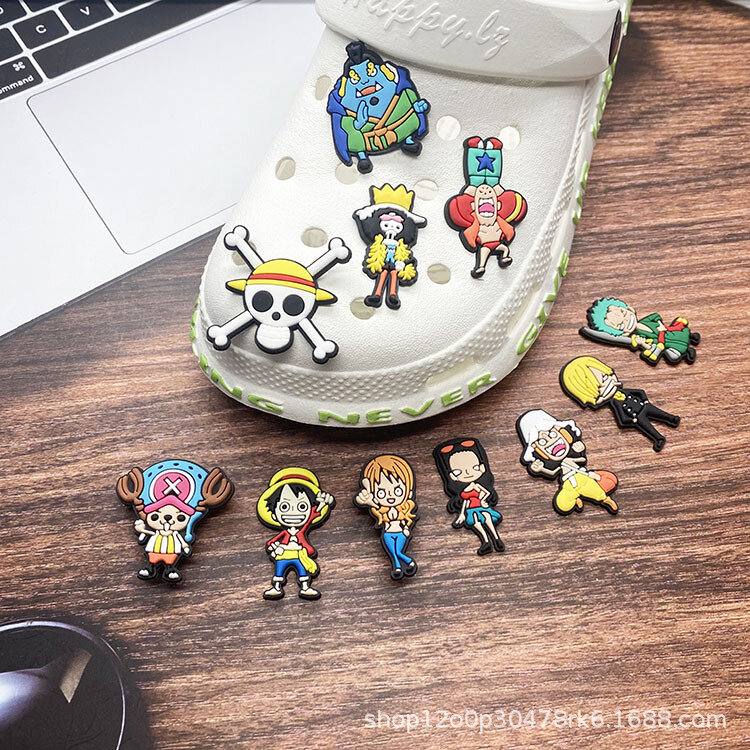 Một Bộ Anime Kinh Điển Nhân Vật Giày Khóa Mới Lạ Giày Charm DIY Dép Phụ Kiện Lưu Niệm Bé Trai Trẻ Em Đảng X-Mas quà Tặng