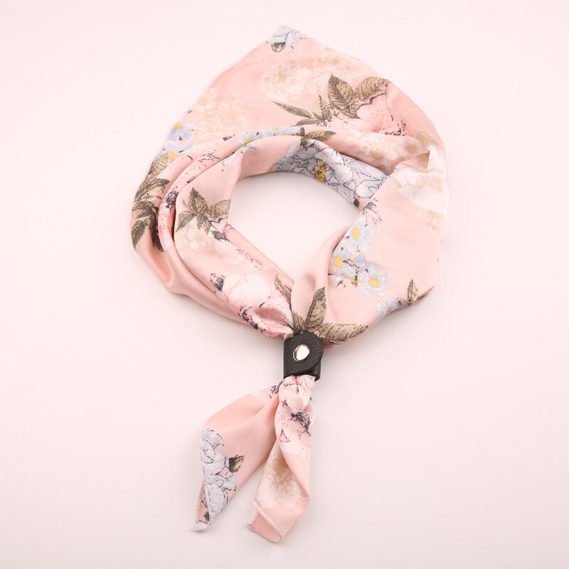 Женский Повседневный хлопковый шарф, 60*60 см, квадратный полосатый носовой платок, вечерние квадратные шарфы для осени и зимы