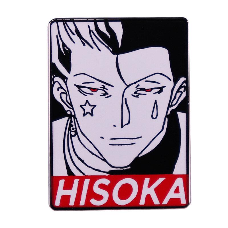 A0557 HUNTER×HUNTER 에나멜 핀 Anime Lapel Pins 배지 배낭 귀여운 것들 배낭 액세서리 Japanese Manga Gift
