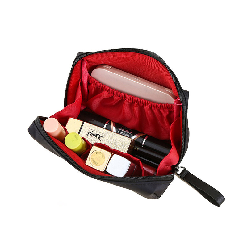 Sacos de armazenamento de viagem de viagem de saco de armazenamento de viagem de cosméticos de bolsa de moedas de mão portátil de náilon mini bolsa de moedas