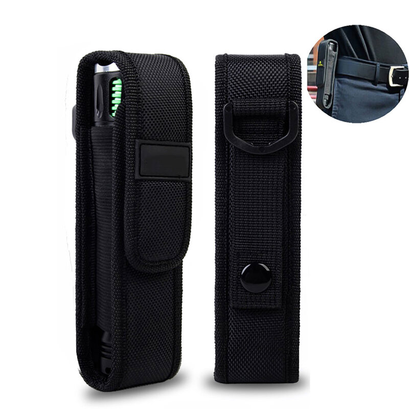 XTAR T220 Flashlight Pouch LED Torch Holster Case Outdoor Camping Hiking Molle Led lenser Flashlight Pouch for Fenix XTAR TZ20$