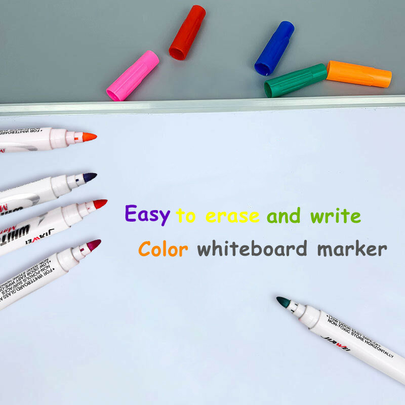 Surligneur flottant pour tableau blanc, stylo marqueur effaçable à base d'eau, marqueur de carreaux pour l'enseignement et le dessin numérique