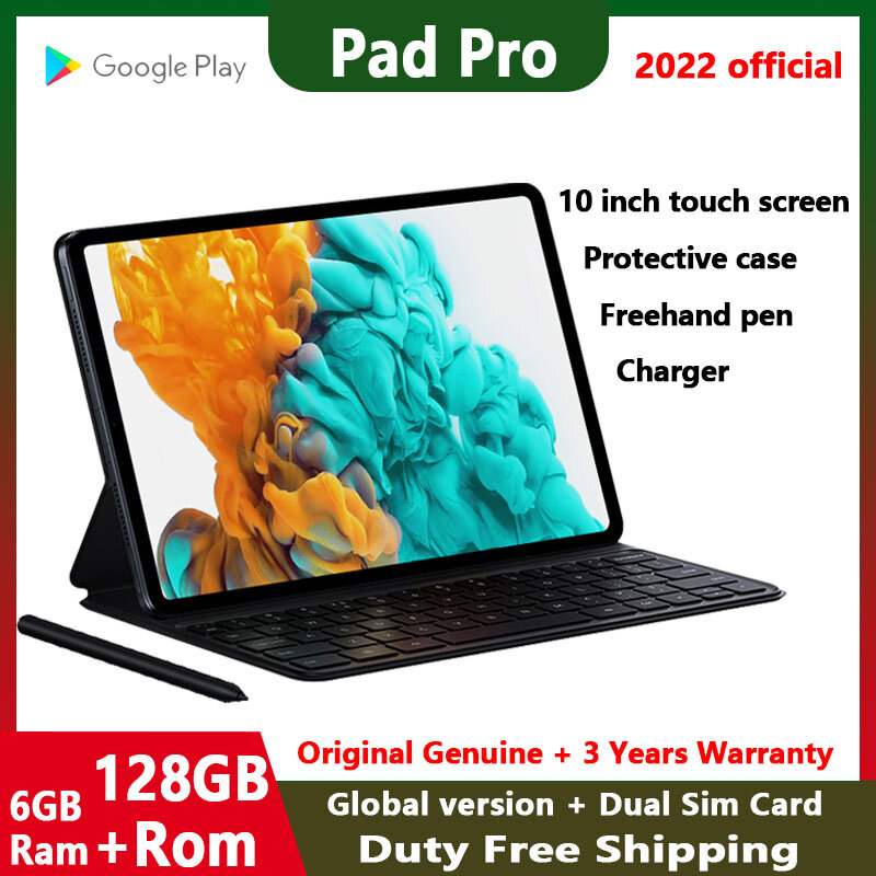 Tableta M30 Pro de 10 pulgadas, Tablet con Android Pad Pro, 128GB, Tarjeta Sim Dual, llamada telefónica, red 4G, versión Global original