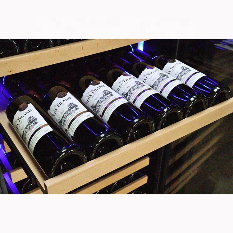 High Repurchase Dual Zone Glass Wine Bottle Cooler Wine Fridge For Sale