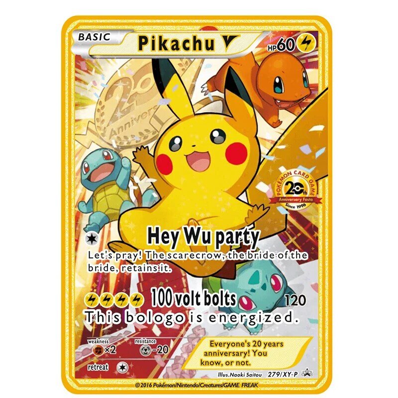 Pokemon Metal карты Pikachu английский Vmax Mewtwo Charizard blastise коллекция открыток игрушки подарки для детей