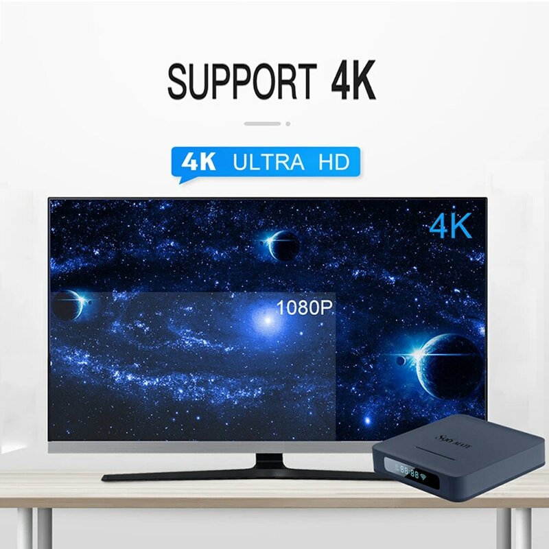STUOTOP Smart TV Box Android 11 S96 Mate Amlogic S905W2 2.4G&5G Wifi BT5.0 3D 4K Voice HD Media Player 32G 4GB Set Top TV Box