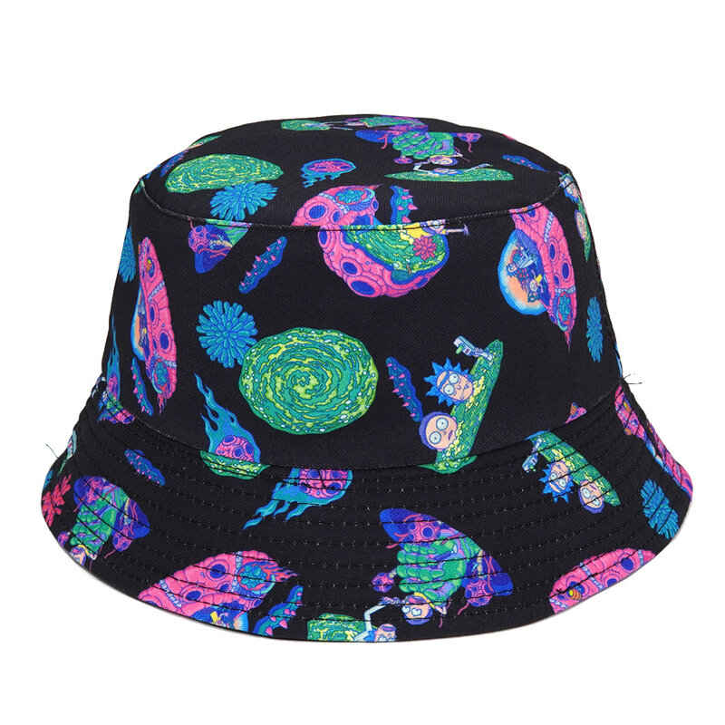 2023 New Bucket Hats For Women Summer Panama Hat Bob Outdoor Hiking Beach Fishing Cap Reversible Fisherman Hat