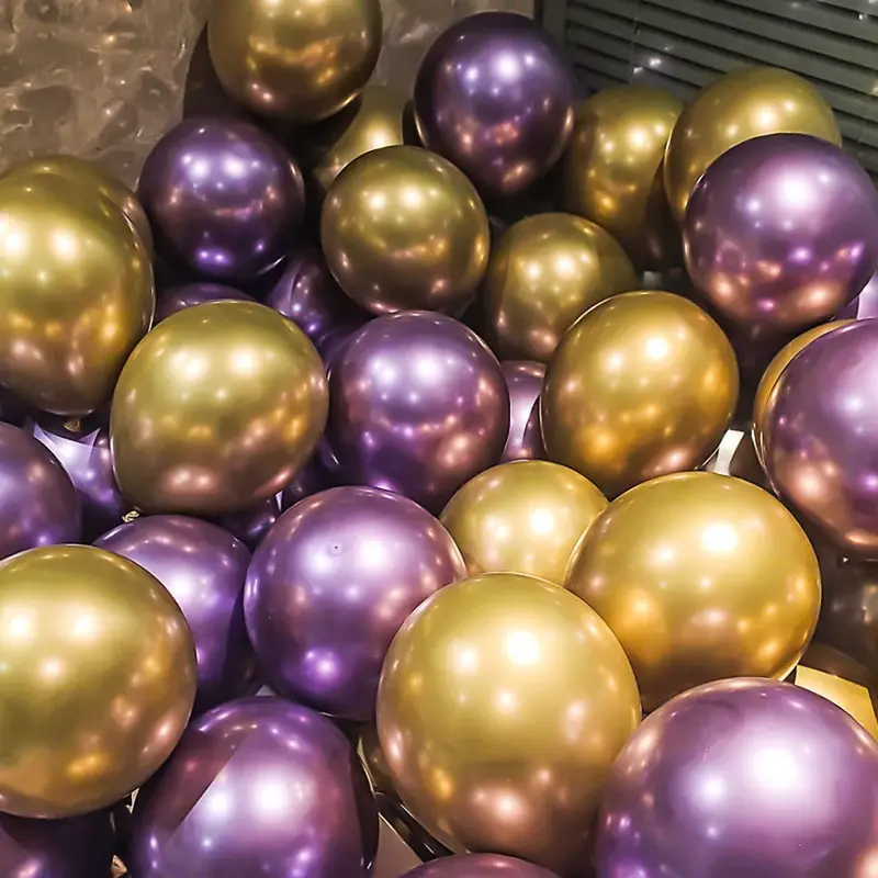 Ballons avec confettis en Latex, 10/20/30/40 pièces, 10 pouces, décorations de mariage, ballon mat, décorations de fête d'anniversaire