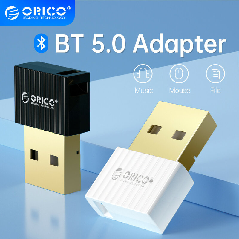 ORICO USB Bluetooth 5,0 Dongle Adapter Mini Drahtlose Maus Musik Audio Receiver Transmitter für PC Lautsprecher Maus Laptop