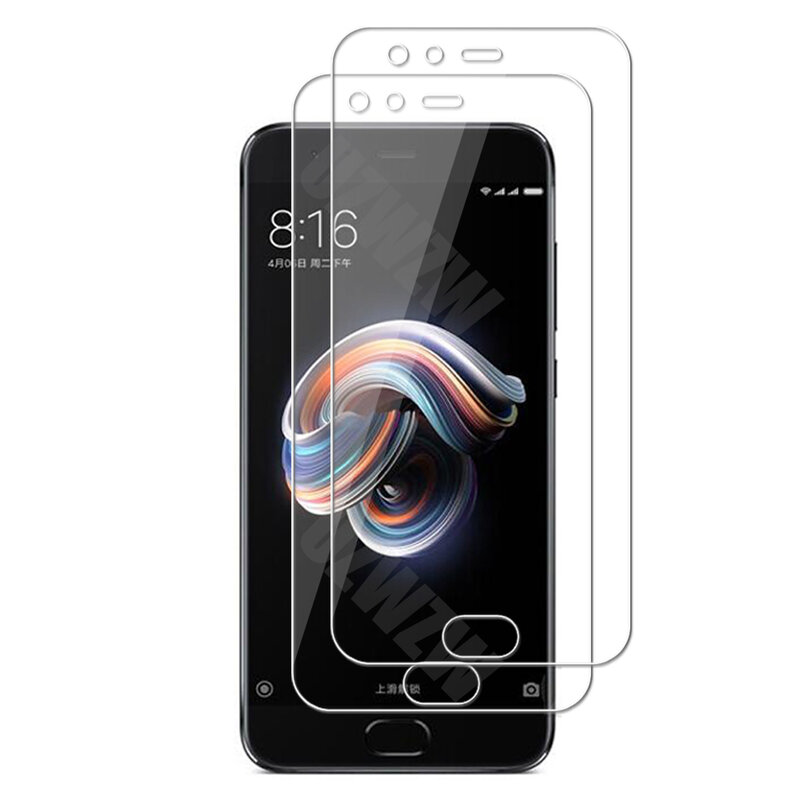 2pcs Für Xiaomi Mi Hinweis 3 Premium 2,5 D 0,26mm Schutz Gehärtetem Glas Display-schutzfolien HD Klar