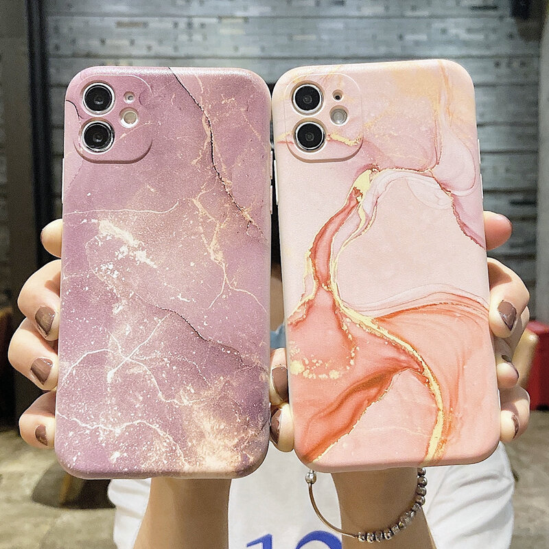 Marble Pattern Case For Samsung Galaxy A52 A52S A53 A73 A33 A13 A23 A12 A22 A32 A72 A51 A71 A70 A50 Painting Silicone Case Cover