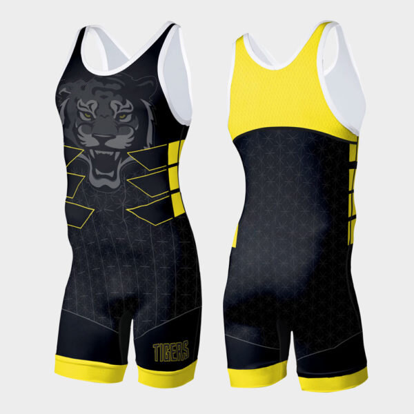 Youth and Adult Wrestling Singlets Suit Boxing Triathlon Bodysuit Iron Men Swimwear Gym Sport Fitness Skinsuit Running Wear