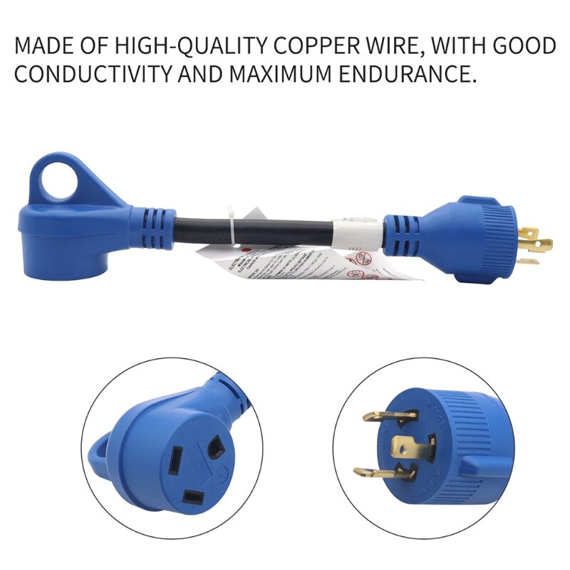 Hoch leistungs stecker adapter zum Laden von Fahrzeugen 30a bis 30a rv Netz kabel adapter