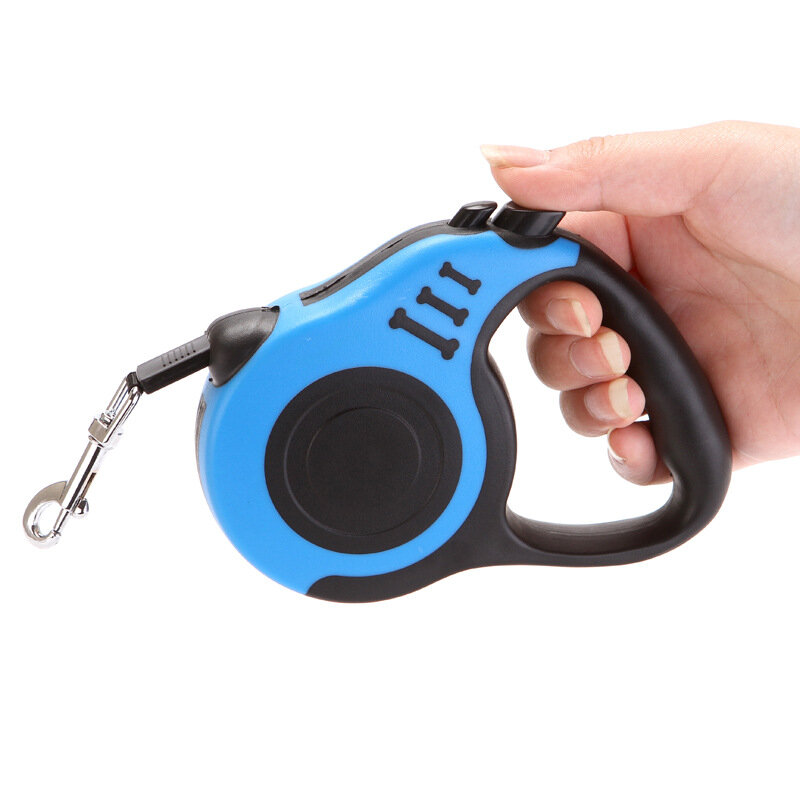3m 5m Automatic Retractable Dog Leash Durable Walking Running Nylon Leads Extension Puppy Roulette Dog Accessories