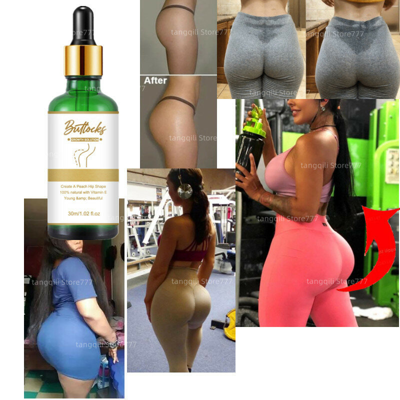 Mollige Butt Mooie Butt Verwijderen Sinaasappelschil Essentiële Olie Verstevigende Sexy Vrouw Lopen Groter Butt Billen Essentiële Olie