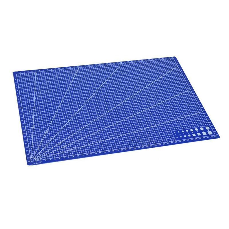 Tapetes de corte de costura de Pvc A3, herramientas de corte de líneas de rejilla rectangulares, placa de corte Diy, tapete de doble cara, tablero de Diseño Artesanal, estera V2o1