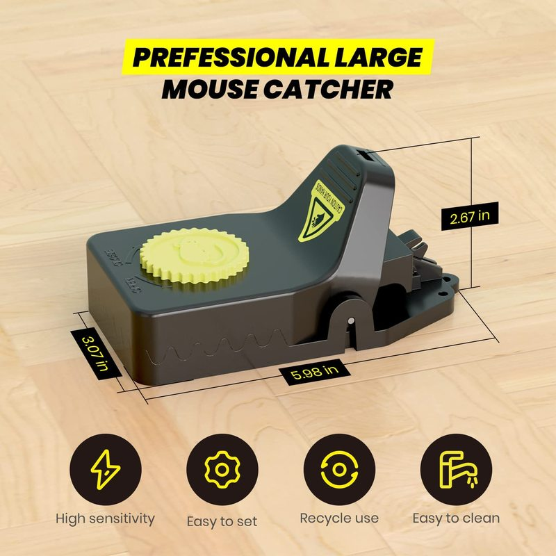 Perangkap Tikus Perangkap Tikus Rumah Tangga Pembunuh Hewan Pengerat Otomatis Terus Menerus untuk Menangkap Perangkap Mouse untuk Menangkap dan Mengisi Perangkap Mouse