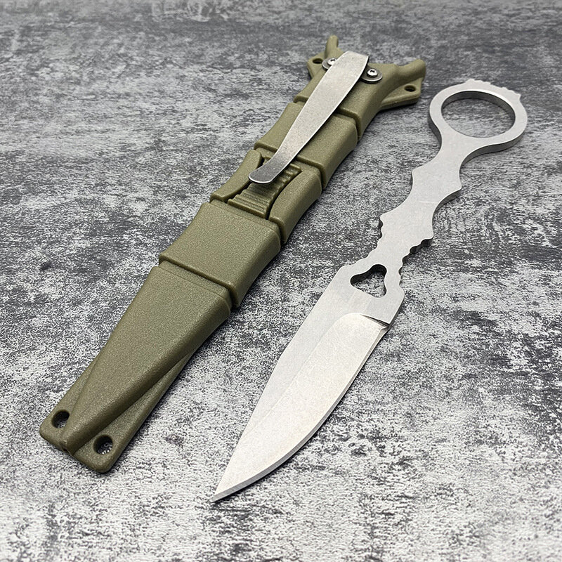 سكين مستقيم BM 176 من مادة D2 عالية الجودة أداة جيب EDC للاستخدام الخارجي والتخييم وصيد الأسماك والسكاكين العسكرية المحمولة للسلامة