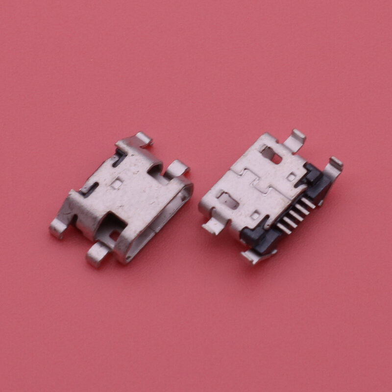 Conector de puerto de carga Micro Usb para Motorola Moto E6 E7 Plus XT2025 E7Plus XT2081 E6Plus, Conector de contacto, 100 Uds.