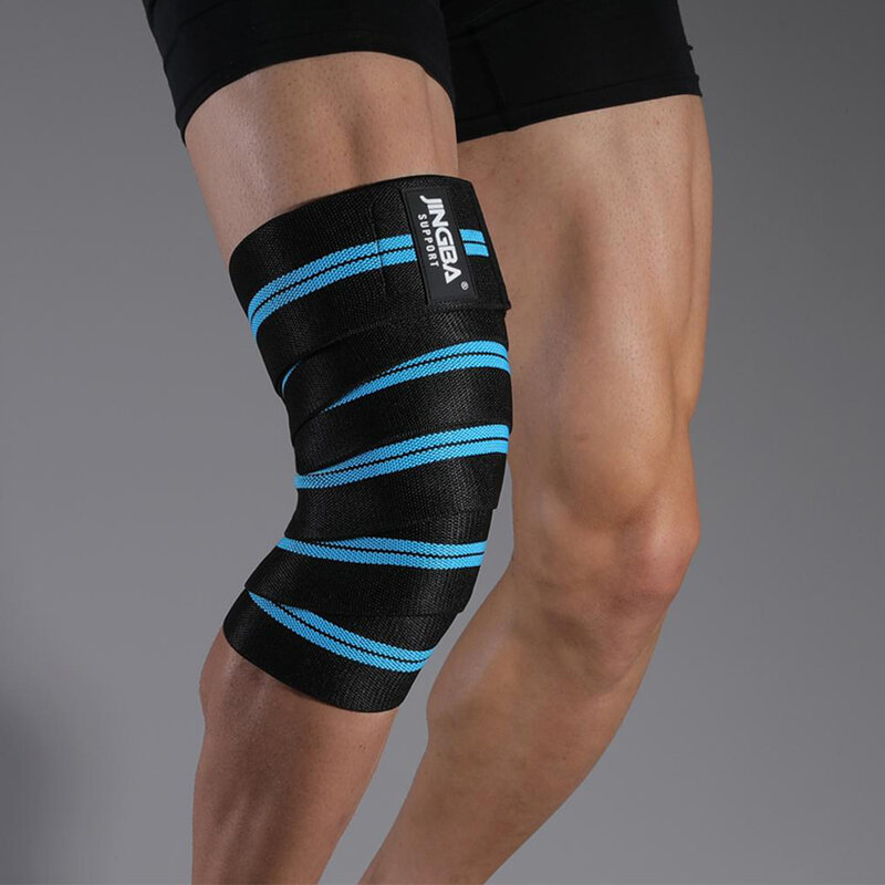 Kompresi Balut Lutut untuk Bantalan Tulang Lutut Meniskus dan Ligamen Gym Lari dan Aksesori Gym Basket Bantalan Lutut Olahraga