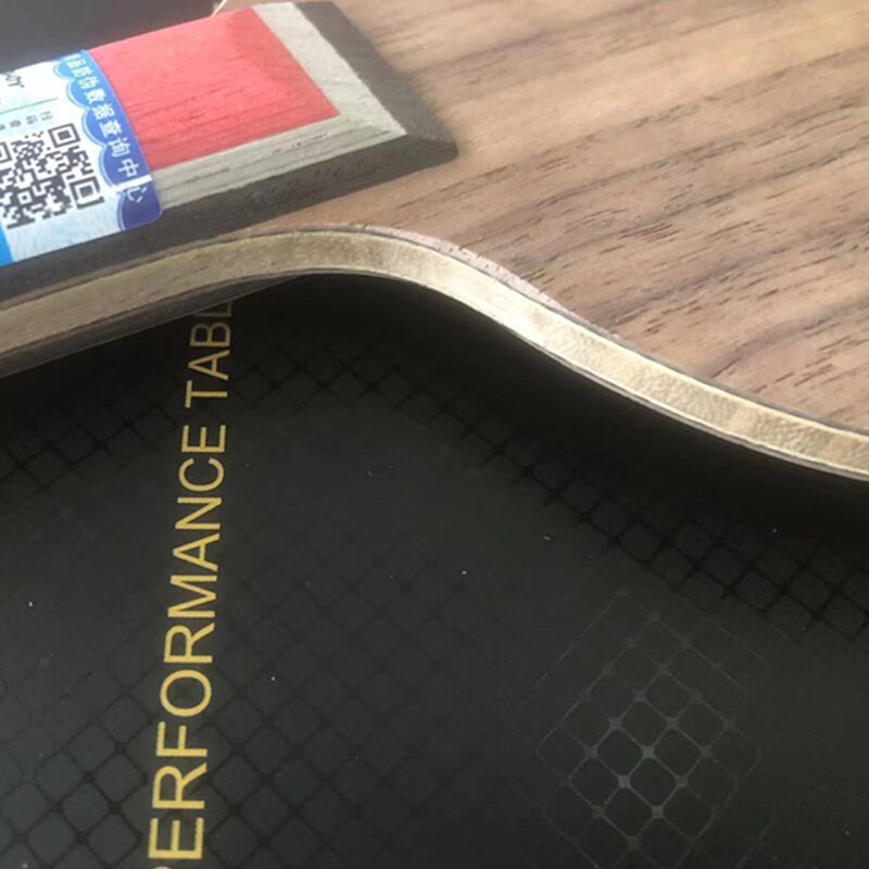 Stuor zlc fibra de carbono noz ténis de mesa lâmina ping pong raquete 7 camadas com dois carbonos raquete para ataque rápido