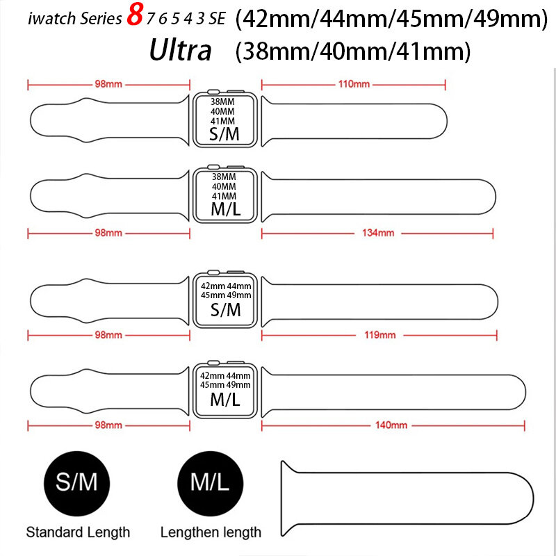 Alpine loop-Correa de nailon para Apple watch, pulsera Ultra de 49mm, 44mm, 40mm, 45mm, 41mm, 42mm, 38mm, 40mm, serie iWatch 8, 7, 6, 5, 3, se 4