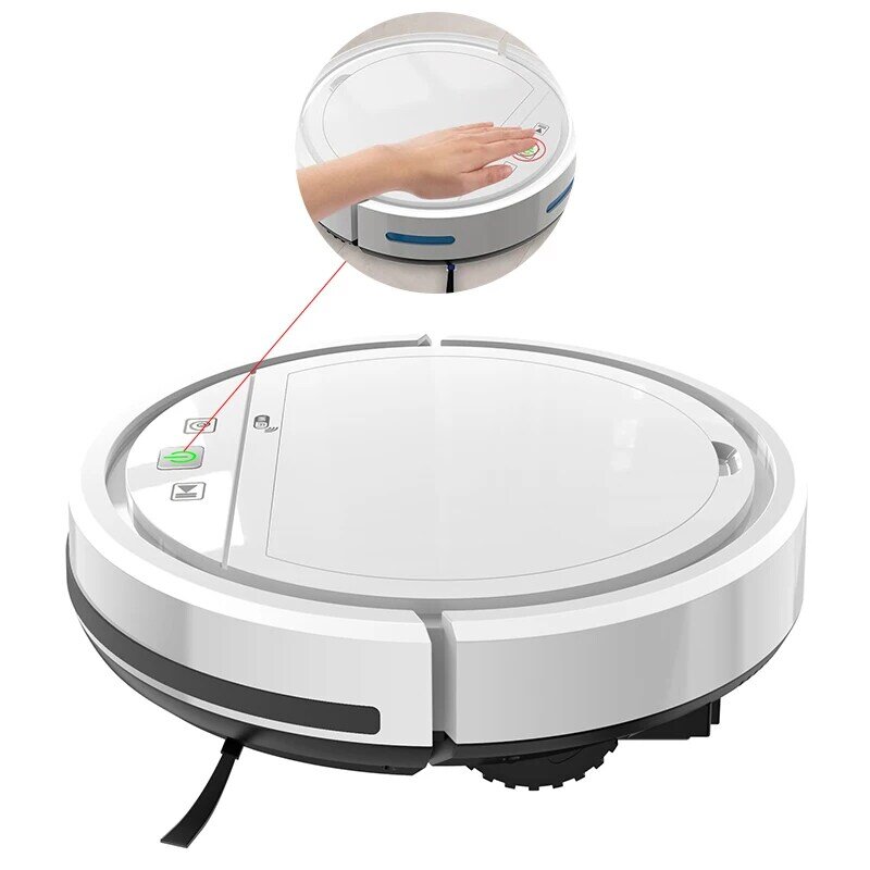 WIFI APP Control Robot Vacuum Cleaner 2500Pa Suction Mini Intelligent Sweeping Robot Sweeping Smart Home Brushless motor